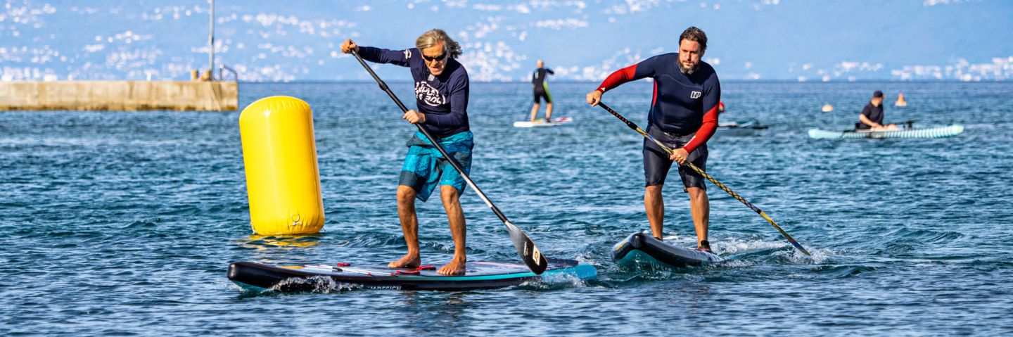 pretekarske paddleboardy